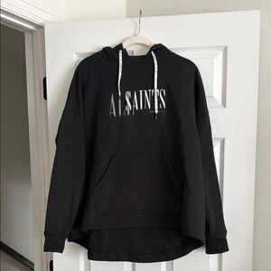 All Saints Black Hoodie